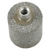 1 Pc Grinding Wheel Head M10 Thread Chamfer Countersink Bits 70grit For Stone Carving Polishing Rotary Tools Power Grinder Parts