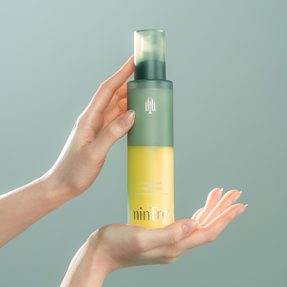 Mintree Soin des Cheveux Abîmés Brume Ampoule 200ml Soin Cheveux Abîmés Brume Capillaire Antistatique Parfum Capillaire Brume Parfumée, 1 pièce