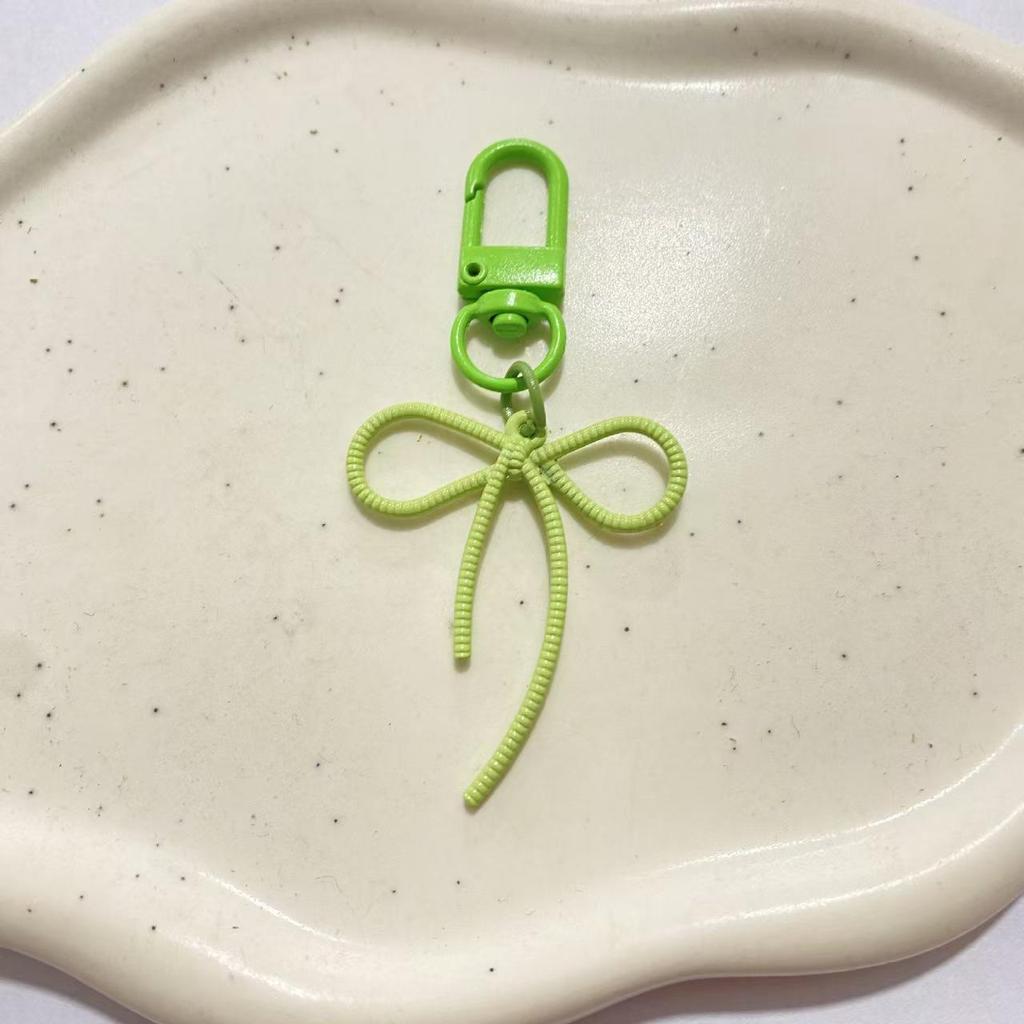 Runaway Princess Colorful Hollow Ribbon Bow Keychain Ornament