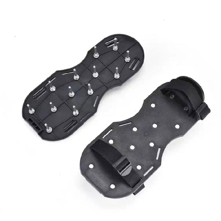 Universally fit Aerating Footwear With 28mm/1.1in Steel Spikes Spiked Shoes For Gardening Landscaping Maintenance