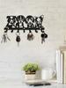 1-2pcs Black Iron Dog Wall Hook, Cute Animal Hanger for Home Decor, Keys & Towels, Dog Lover Gift