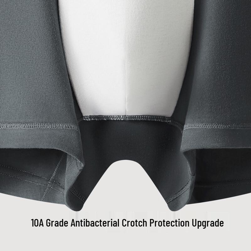 Youkeshu Men's Pure Cotton Antibacterial Boxer Briefs