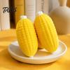 Pineapple Bread Pinch Toys Fake Squeeze Toy, Stress Relief Realistic Corn Sensory Soft Simulated Mango Office Desk Fidget Toy Focus Aid
