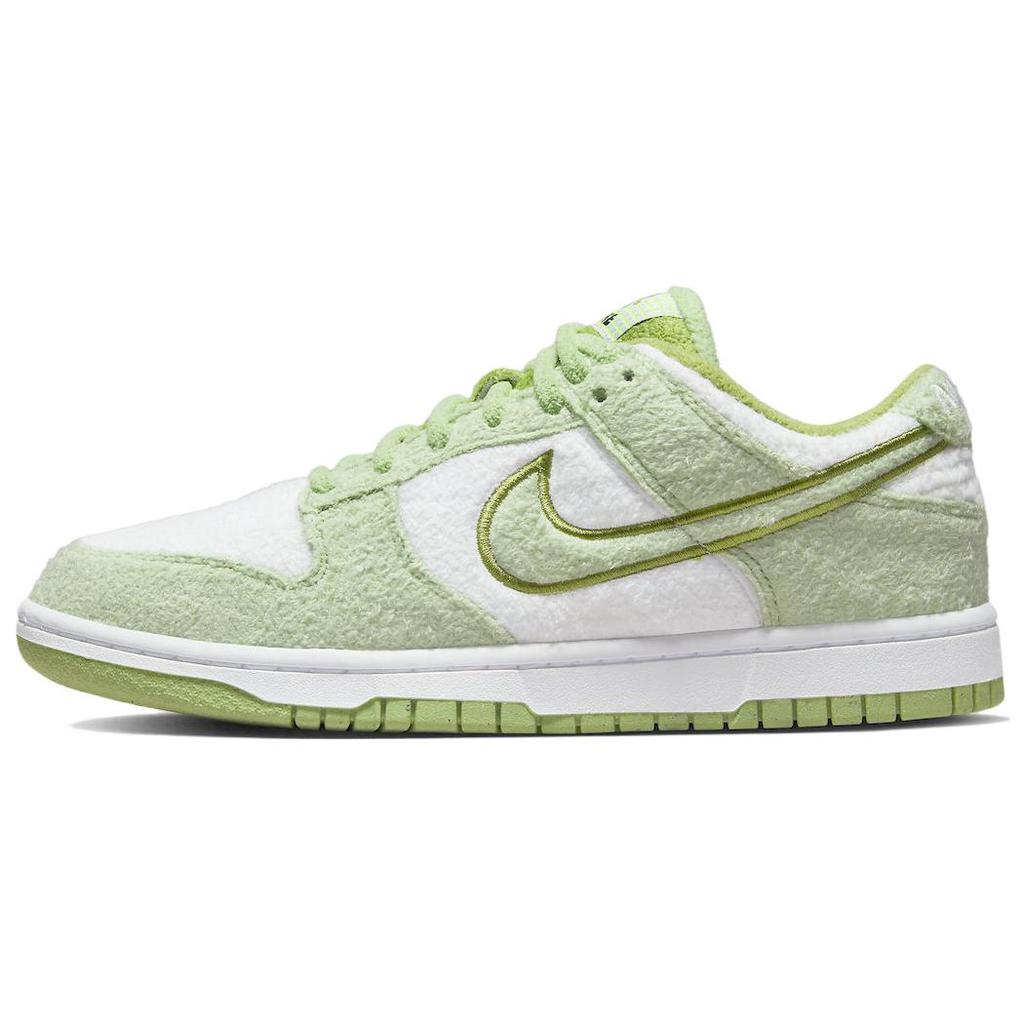 New Nike Dunk Low Se Fleece Pack Honeydew Women's DQ7579-300