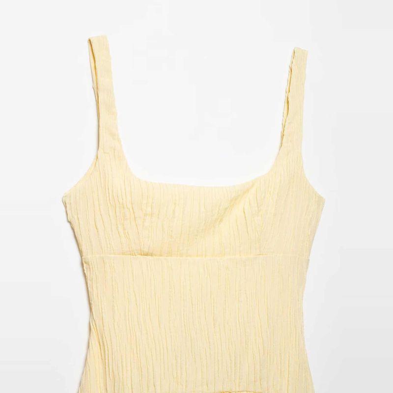 Kaslead New Women Clothes Western Style Fashion Texture Midi Dress 4813323 727