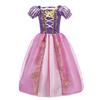 Girls Costume Children Cosplay Princess Dress Kids Halloween Birthday Pageant Party Rapunzel Dress Girl Carnival Tangled Clothes