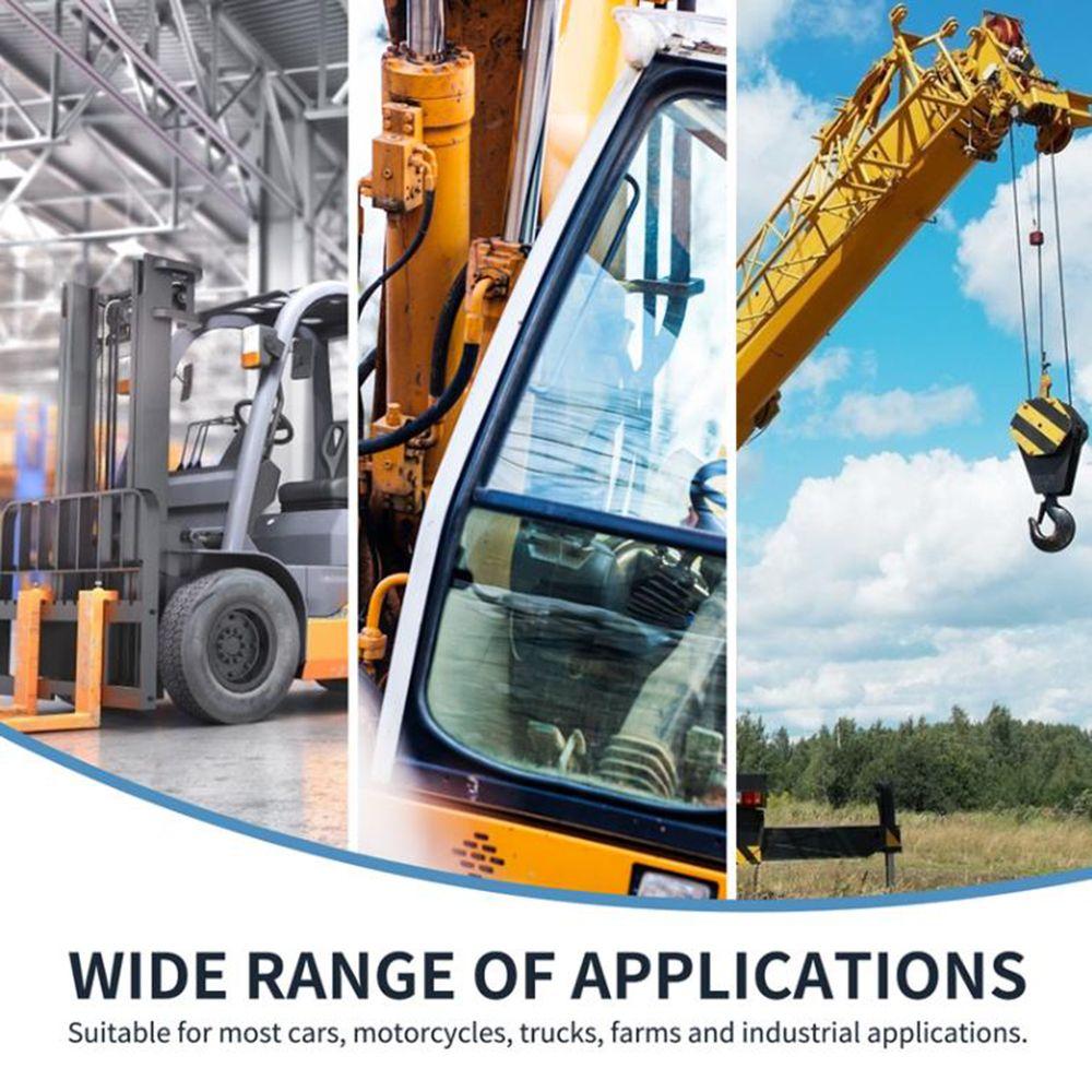 Zerk Six Specifications Set 1/4" 1/8" Fuel Injector Vehicle Nozzle Hydraulic Grease Fitting