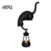 Ornamenti Creativi per l'Ingresso Gatto Appeso Stampato 3D con Lanterna Decorazione per Scaffale Carino Gatto Che Sbircia Tavolo Decorazione da Tavolo Fatta a Mano Statua da Bordo Gancio