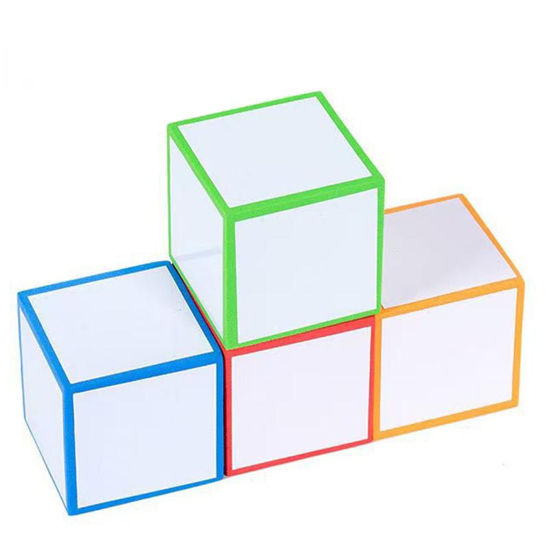 New 1/3/6pcs Reusable Erasable Foam Dice, Compatible With Dry Erase Markers, Blank Additions EVA DIY Toys For Family Party