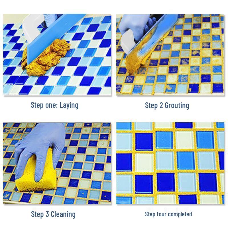 Colored Epoxy Sand Grout and Caulk Scraper Tool Kit