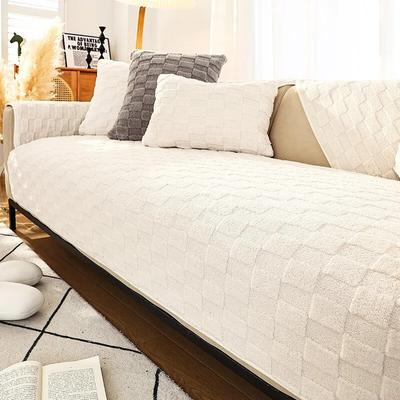 Winter Padded Plush Sofa Cushion Non-slip Sofa Cushion Winter Simple Modern Sofa Cover Cover