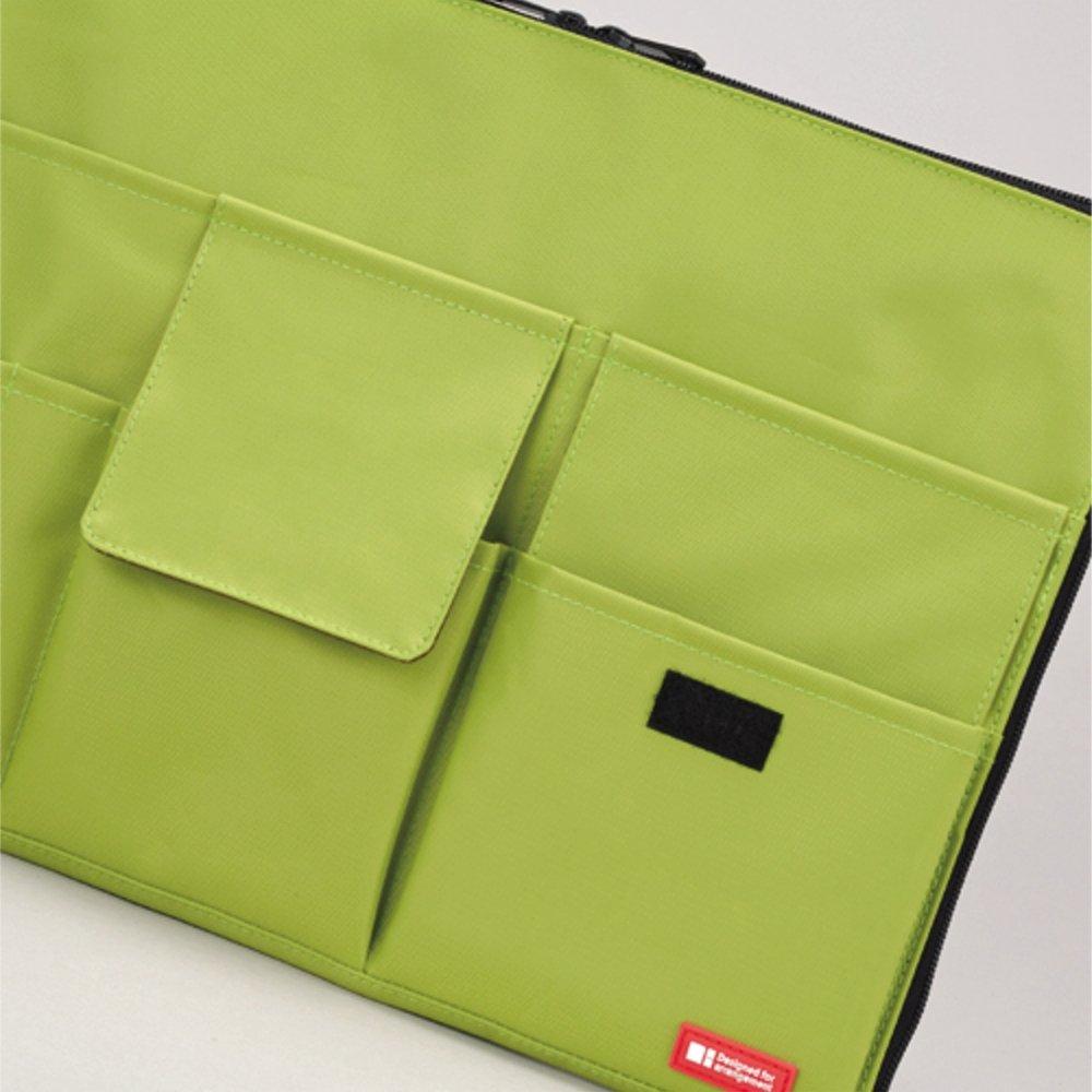 LIHIT LAB Bag-in-Bag A4 Inner Bag Organizer, Black, Model A7554-24