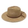 Straw Hat Summer Outing Sun Hat Hollow Western Cowboy Hat Jazz Hat Beach Visor