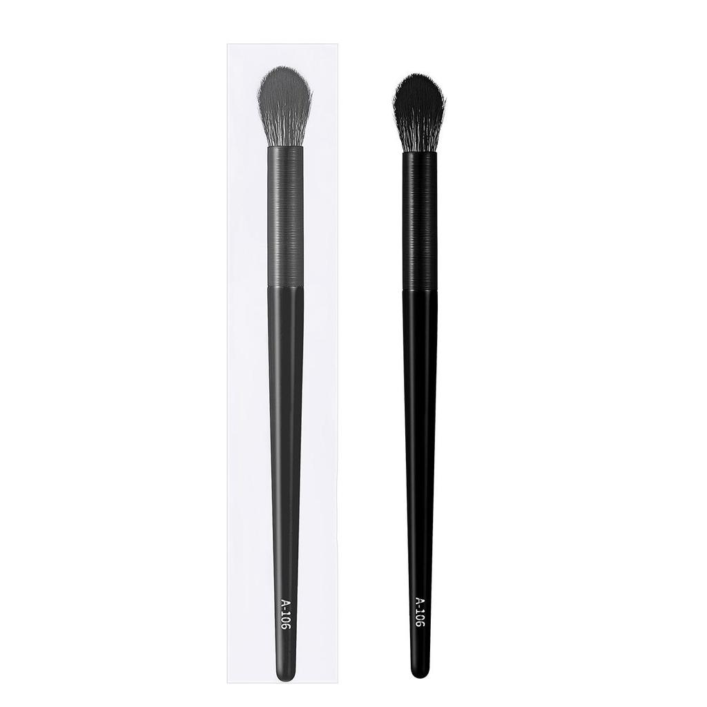 JONBOS Wooden Handle Blending & Highlight Makeup Brush Set