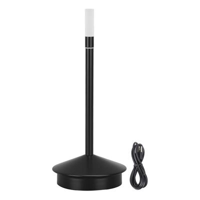 Cordless Candle Lamp USB Type C LED 2000mAh Rechargeable Candle Shaped Portable Desk Lamp for
