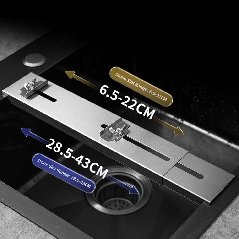 Stainless Steel Sharpening Stone Holder Multi-functional Whetstones Support Rack Chisel Sharpening