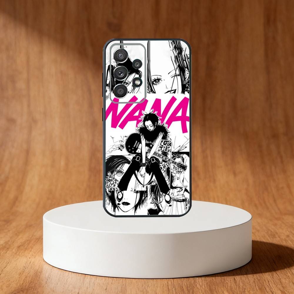 A-Anime N-NaNa O-Osaki Phone Case For Samsung S25,S24,S21,S22,S23,S30,Ultra,S20,Plus,Fe,Note,10,9,5G Black Cover