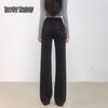 BEAUTIFUL WARDROBE Women's High-Waist Straight-Leg Jeans