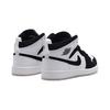 Air Jordan 1 Mid SE PS Diamond Kinder-Sneaker Weiß Mehrfarbig Schwarz DN4323-100