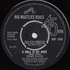 7inch Record RONNIE HILTON MIKE SAMMES SINGERS  A Hole In My Shoe POP1434 HIS MASTERS V 1965 UK Jazz Used