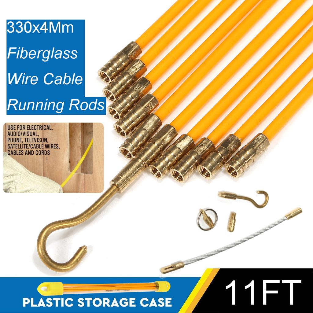 Buy Fish Tape Fiberglass Wire Cable Running Electricians Duct Rodder