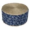 Hand-Woven Floor Cushion Round Shape Ottoman Stool Rustic Style Woven Stool  Living Room
