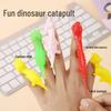 Elastic Dinosaur Finger Catapult Toy for Kids - Fun Prank & Stress Relief Gift