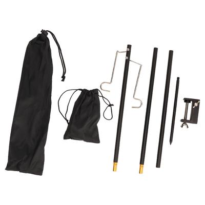 Camping Lantern Stand Camping Folding Lamp Pole Lightweight Portable Outdoor Lamp Post Aluminum Alloy Hanging Light