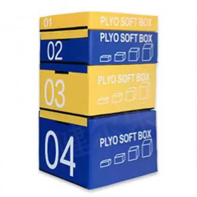 JINGGENG Modular Soft Plyometric Jump Box Set