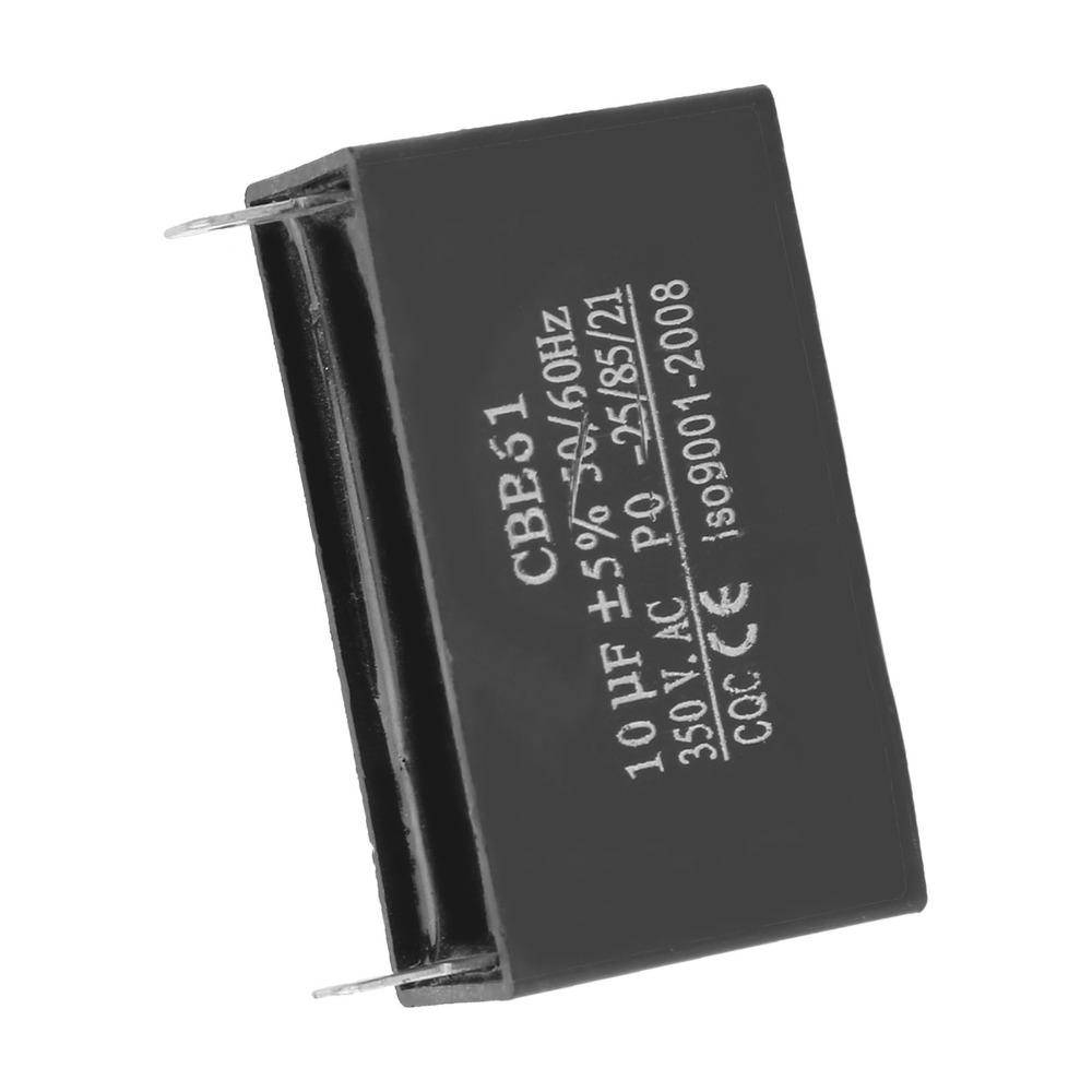 ±5% CBB61 Capacitor 10UF Plastic Film Capacitor Durable Motor Capacitor  Fan Motor Starting