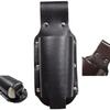 PU Leather Beer Bottle Waist Holster with Pen Holder Waist Hanging Style Wine Bottles Beverage Holder Leather Cup Belt Bag