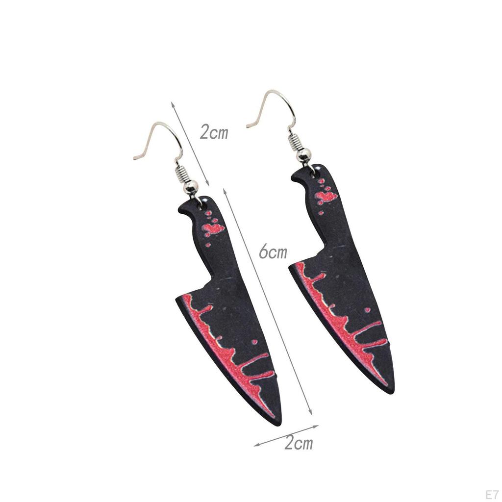 Dangle Earrings for Women, Halloween Costume Earrings, Charm Jewelry, Wear