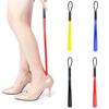 Portable Shoehorn Long ABS Shoehorn with Ergonomic Handle Shoe Horn Shoe Lifter for Various Boot Shoe Sneakers Heels