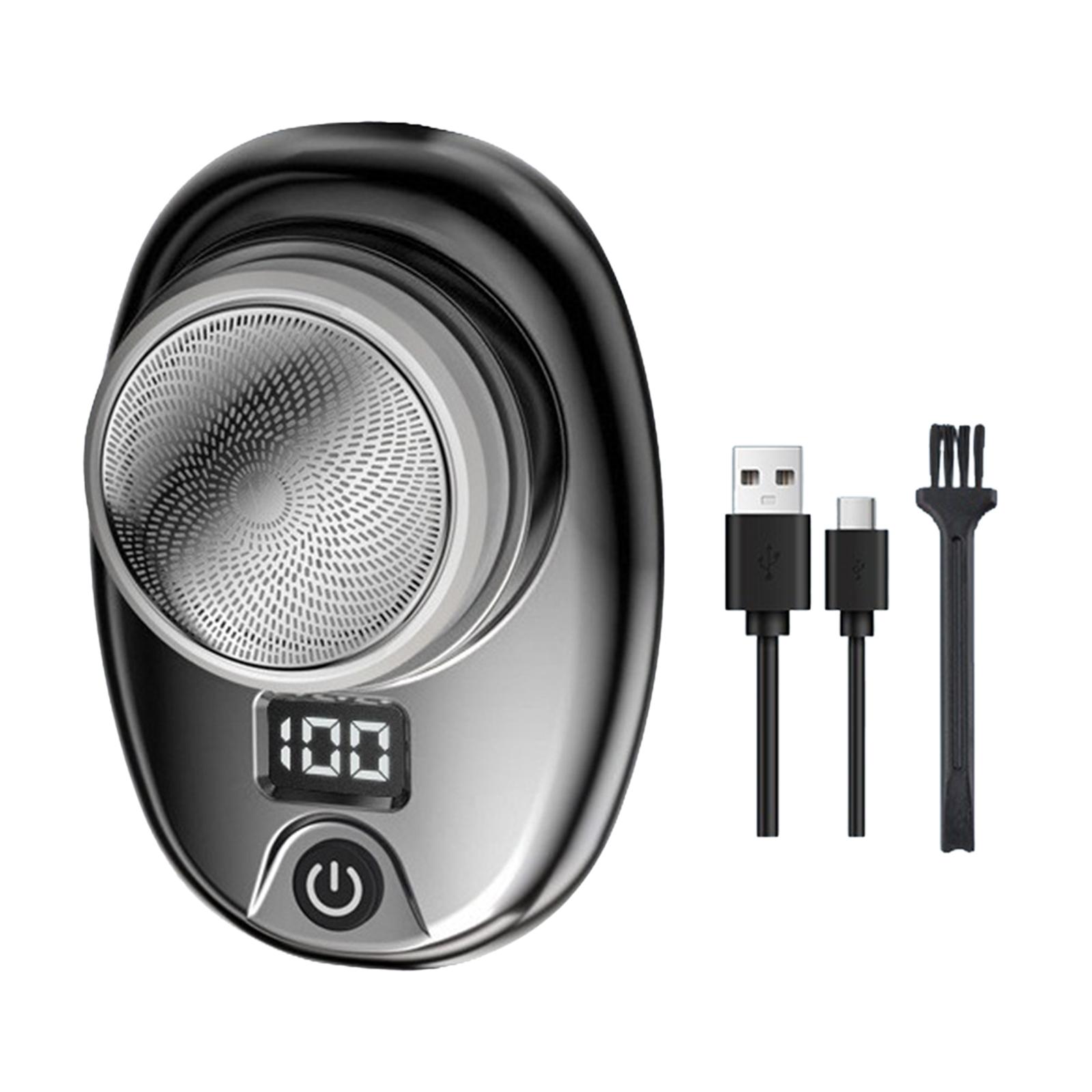 

Мини-электробритва для мужчин, борода, компактная, легкая, мини-электрическая, для мужчин, для путешествий, для офиса, дома, для усов черный градиента