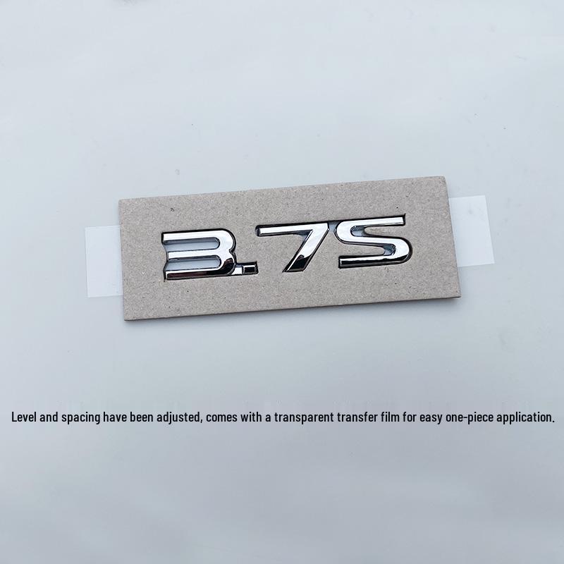 BYD Han Rear Emblem Sticker for EV DMI 3.7S Blacked-Out Warrior Trunk Modification
