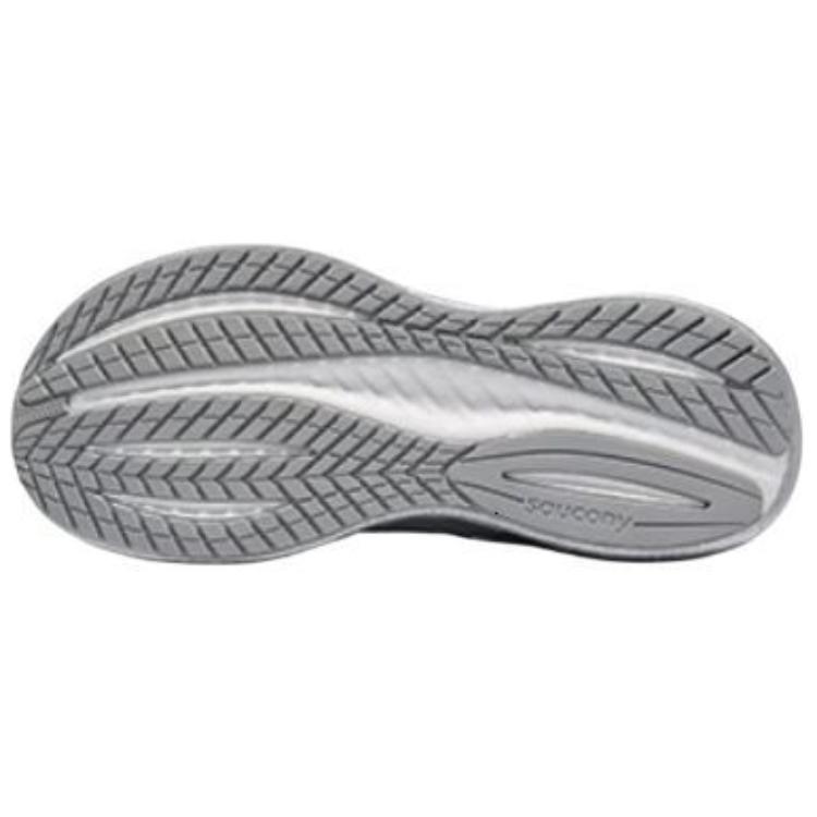 SAUCONY Triumph 22 Comfortable Holographic Silver Slip-Resistant Durable Breathable Low-Top Casual Running Shoes Unisex Sneaker Gray S20964-603