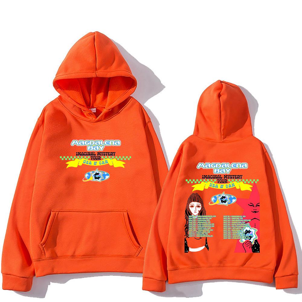Magdalena Bay Imaginal Mystery Tour Hoodies New Harajuku Aesthetic Pullovers Women Men Fashion Hooded Sweatshirts High Quality