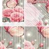 2D Flat Photography Backdrop Popular Party Party Backdrop Butterflies and Roses 100% Polyester Birthday Party Perfect for