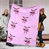 Courage the Cowardly Dog Printed Throw Blanket—lightweight,soft,warm;versatile Blanket for All Seasons—perfect As &air-conditioning Throw,nap Blanket