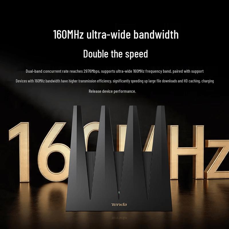 Tenda AX3000 Wi-Fi 6+ Gigabit Home Router (CN Version)