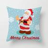 Santa Claus Christmas Pillow Set Sofa Gift Home Decoration Pillow Case Christmas Gift Pillow Case
