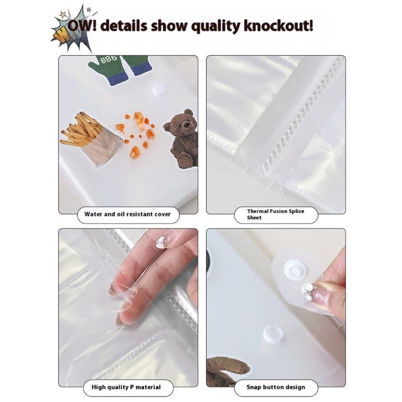 84/80/160 Pocket Card Organiser Photo Album 3Inch Photocard Organiser Card Album for 3Inch Picture Photo Card Game Card