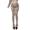 Sex Stockings Sexy Suspender Integrated Socks Pure Desire Splicing Spice Girls Stockings Nightclub Dancing Red Edge Black Silk Stockings