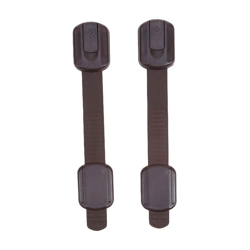 

Kids Adjustable Multipurpose Double Buckle Refrigerator Door Locks Baby Safety Locks Child Protection Equipment Cabinet Locks
