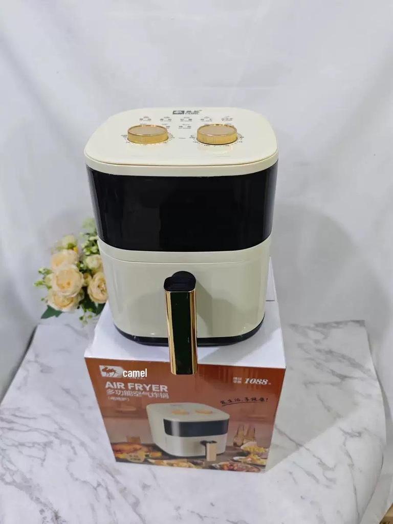 Camel Smart Multifunctional Air Fryer: Integrated Electric Oven with Visible French Fry Machine