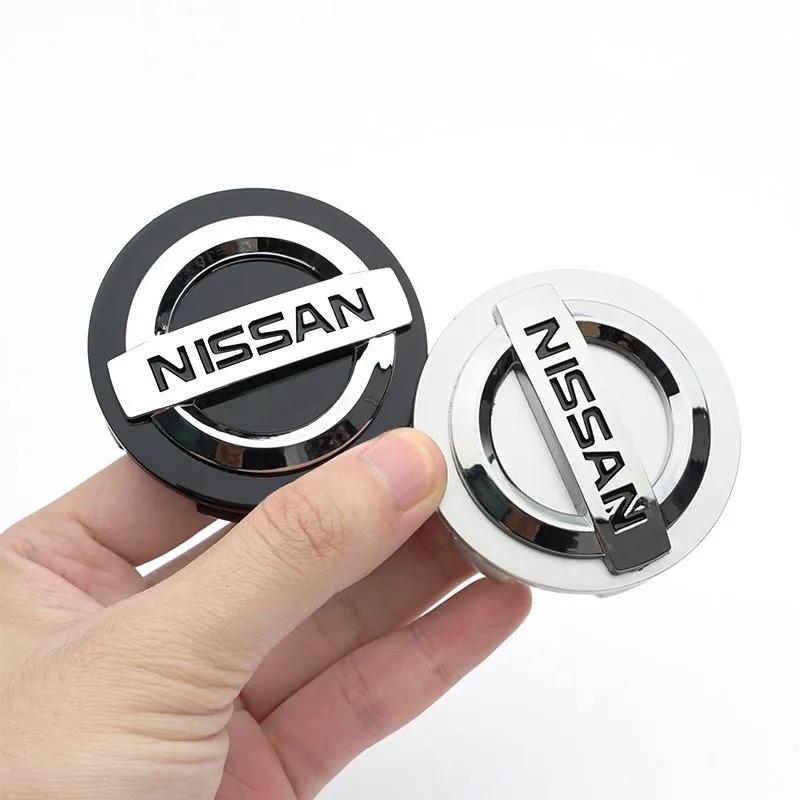 Für Nissan ArR454/60mm Auto Radnabenabdeckung Dekoration Emblem Auto Radkappen Für Nissan Qashqai Juke Pulsar Sentra Altima Patrol Micra Rogu