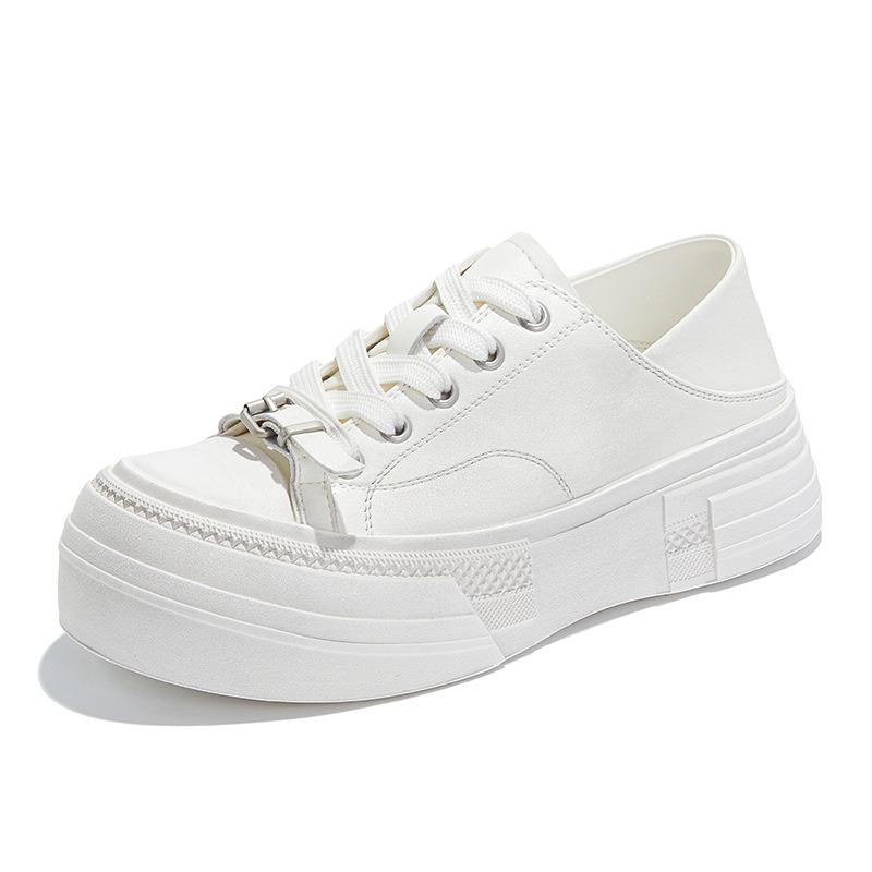 Small Size 34 Taels Wear Old Polished White Shoes Women's Summer New Dirty Shoes Casual Board Shoes Big Head Women's Shoes