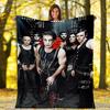 Till Lindemann, lead singer of the German heavy metal rock band Rammstein, blanket for warmth, home decoration for siesta, flannel blanket Y5
