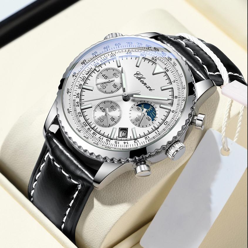 Watch for Men Fashion Waterproof Men Watch Sports Watches Mens Quartz Wristwatch Clock Men's Gift Relogio Masculino+Box