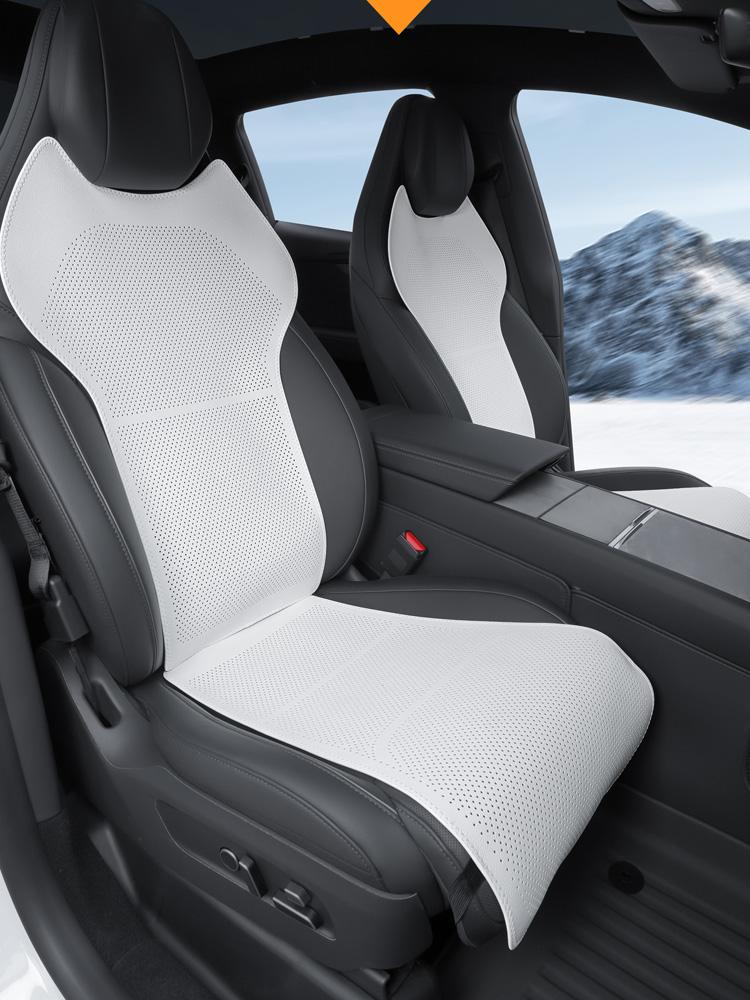 For 6-Seater Tesla Model YL Car Seat Cushion, Model Y L Front and Rear Seat Cushion, Seat Back Cushion, Seat Protection Cushion